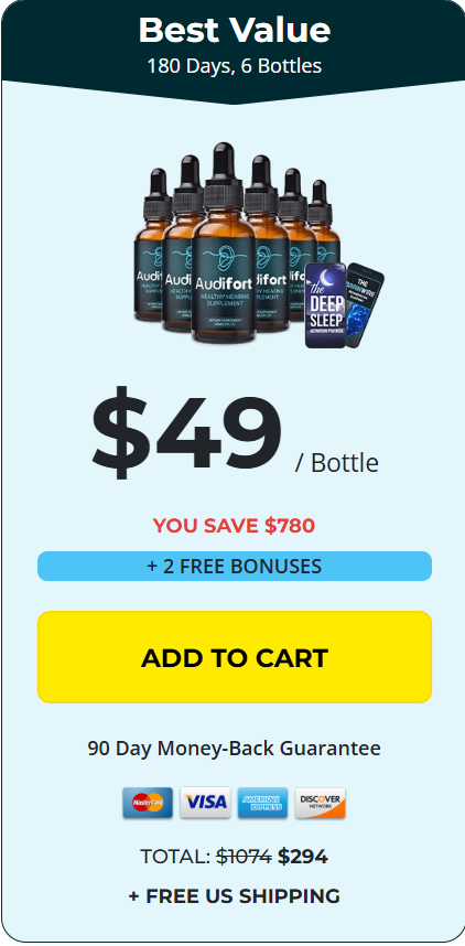 Audifort - 6 Bottles